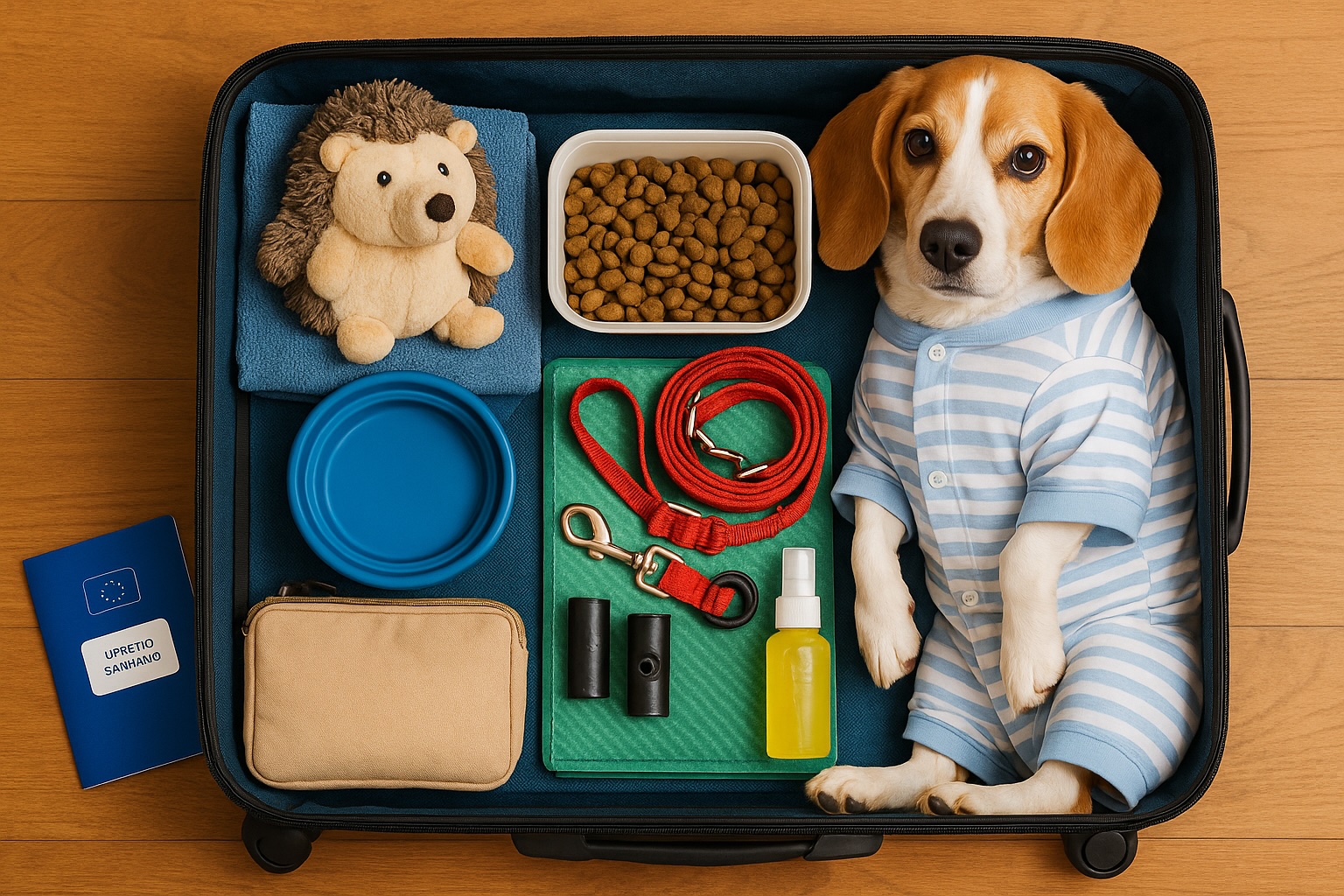 Zampe in vacanza: cosa mettere nella valigia del tuo cane