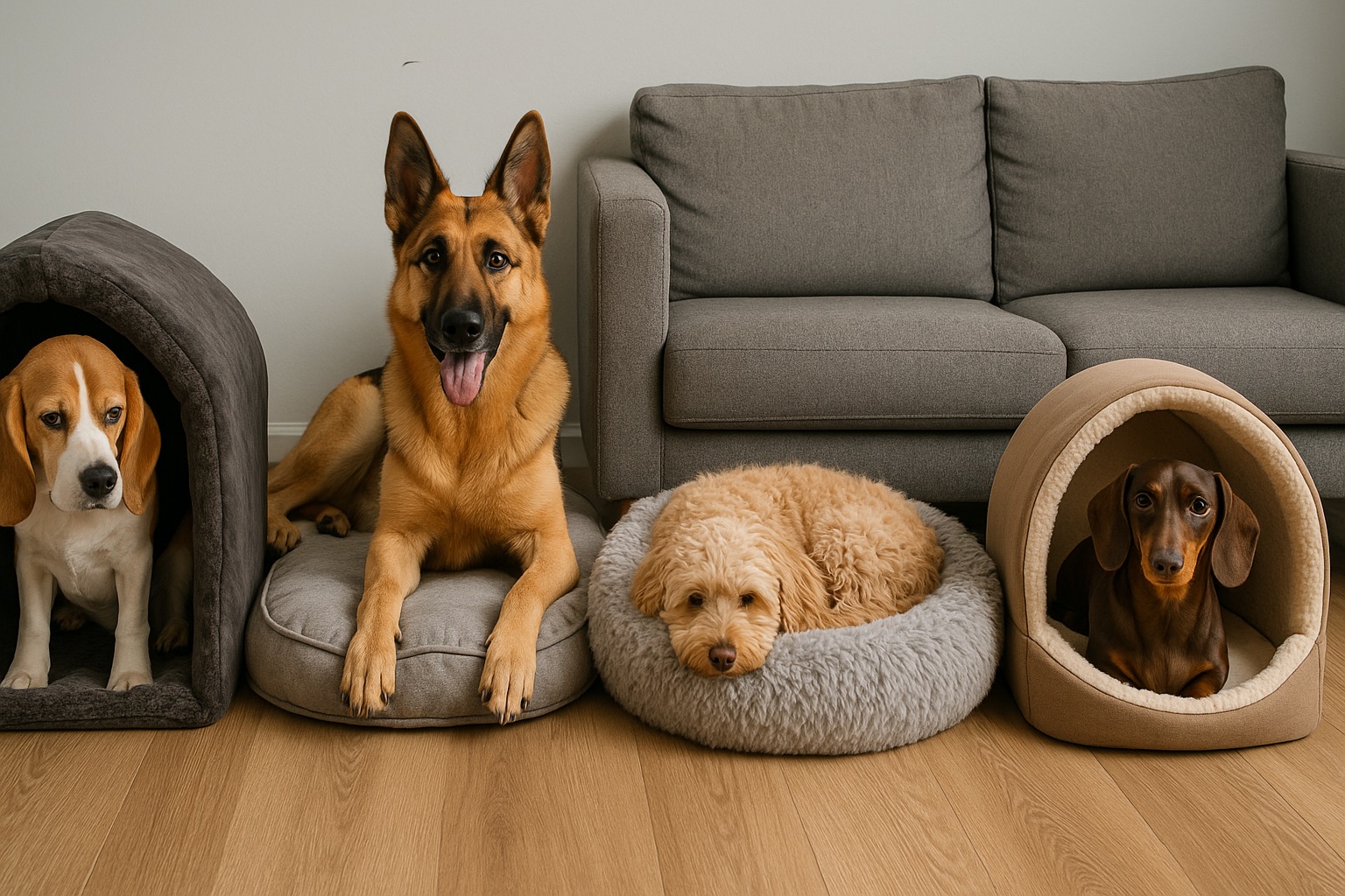 Come scegliere la cuccia perfetta in base al carattere del cane