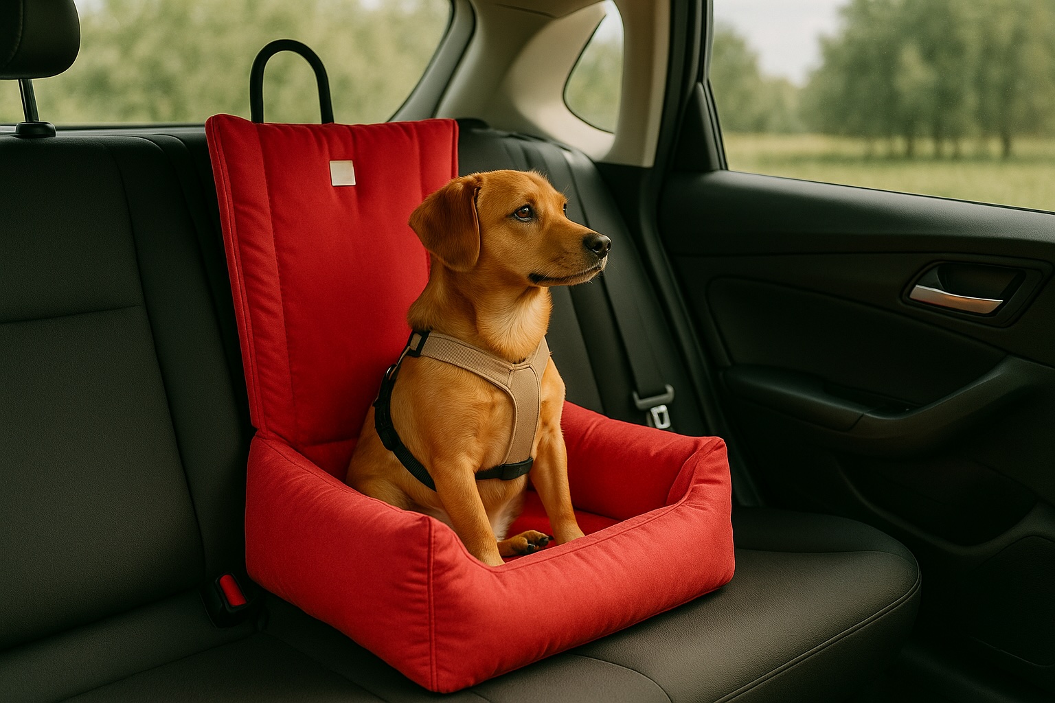 Viaggiare sicuri e comodi: il seggiolino auto per cani Leo&Luna