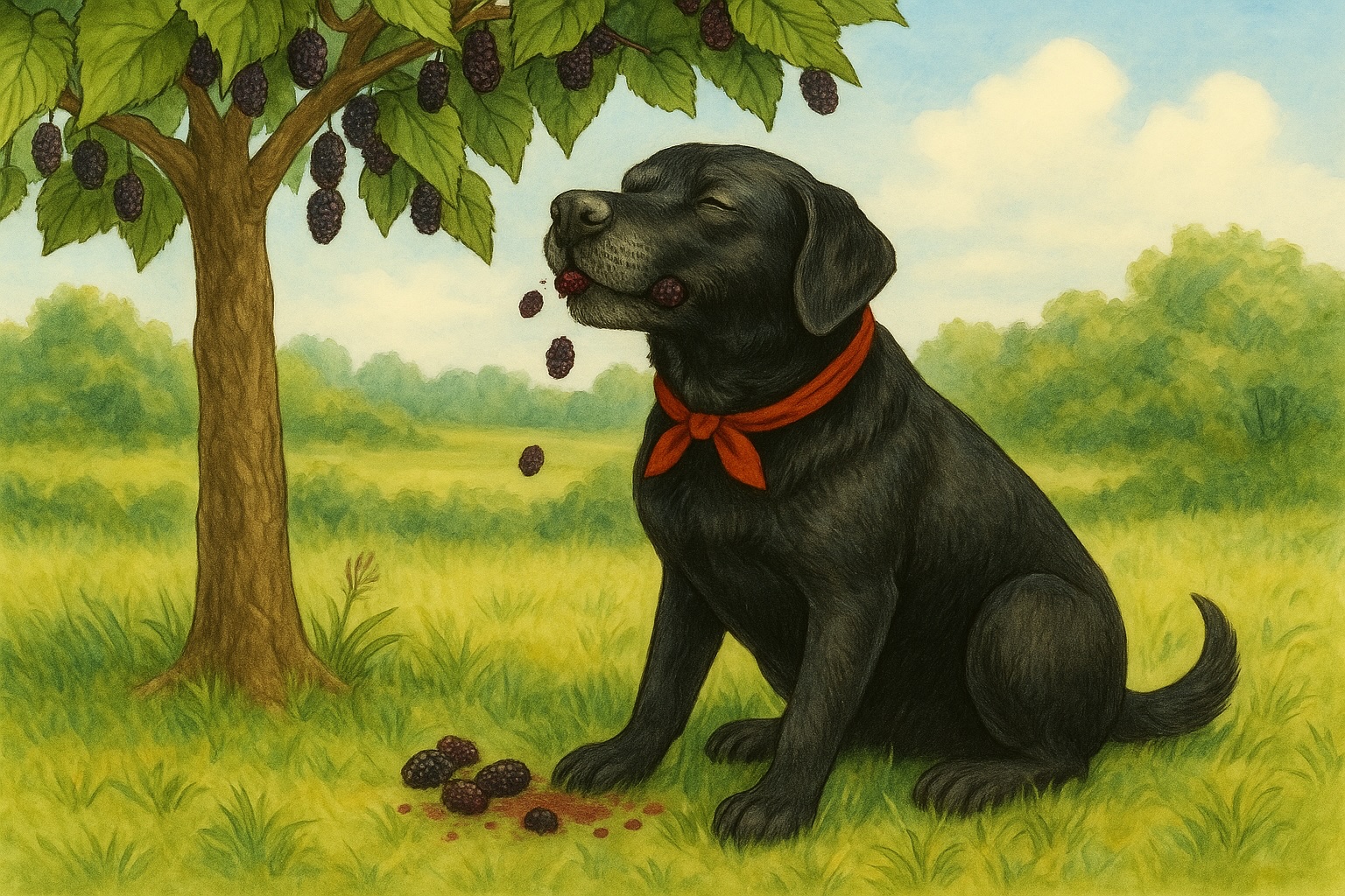 Skye e il caso delle more di troppo