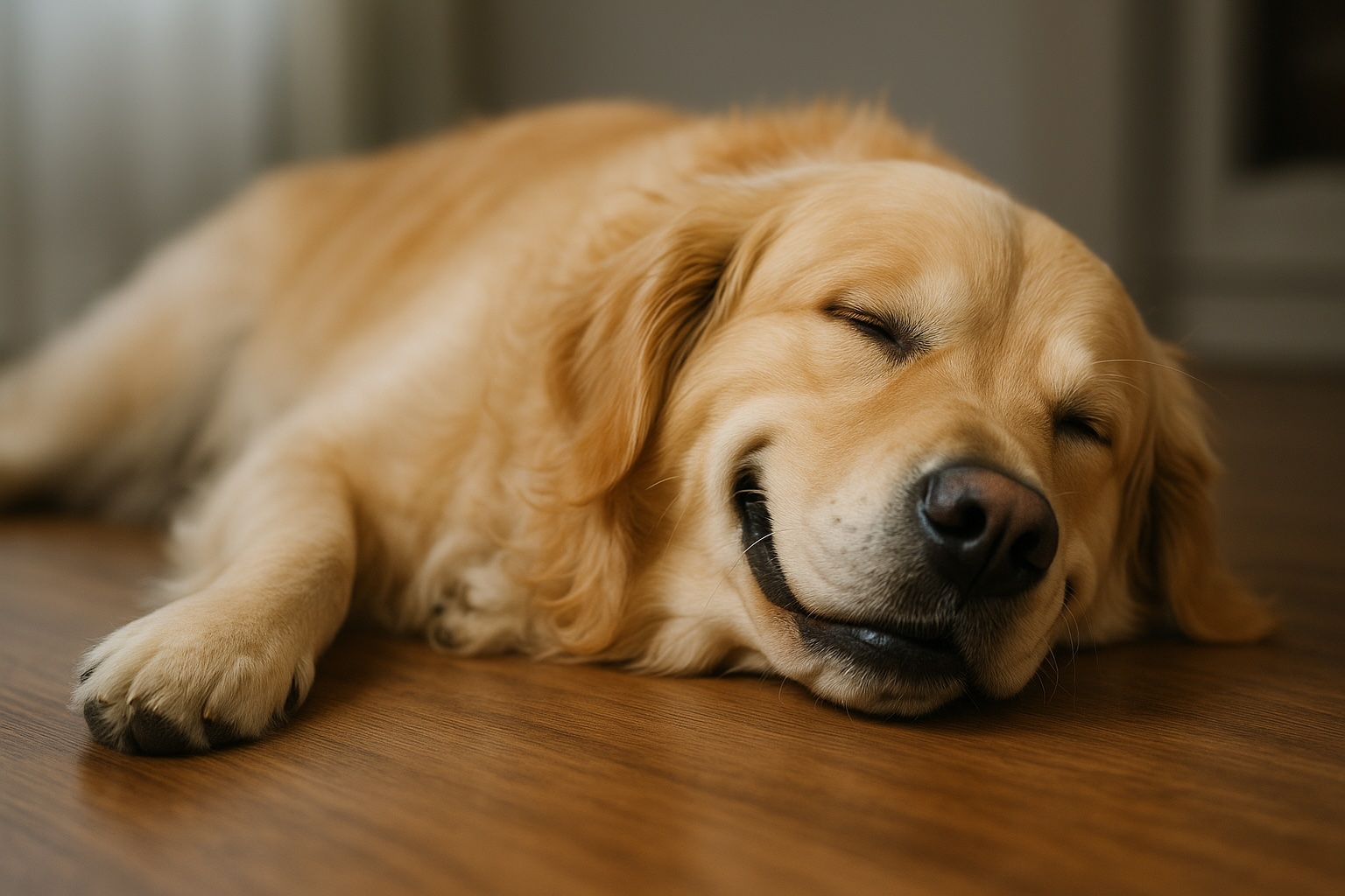 Quando i cani sognano: posizioni del sonno e sorrisi notturni