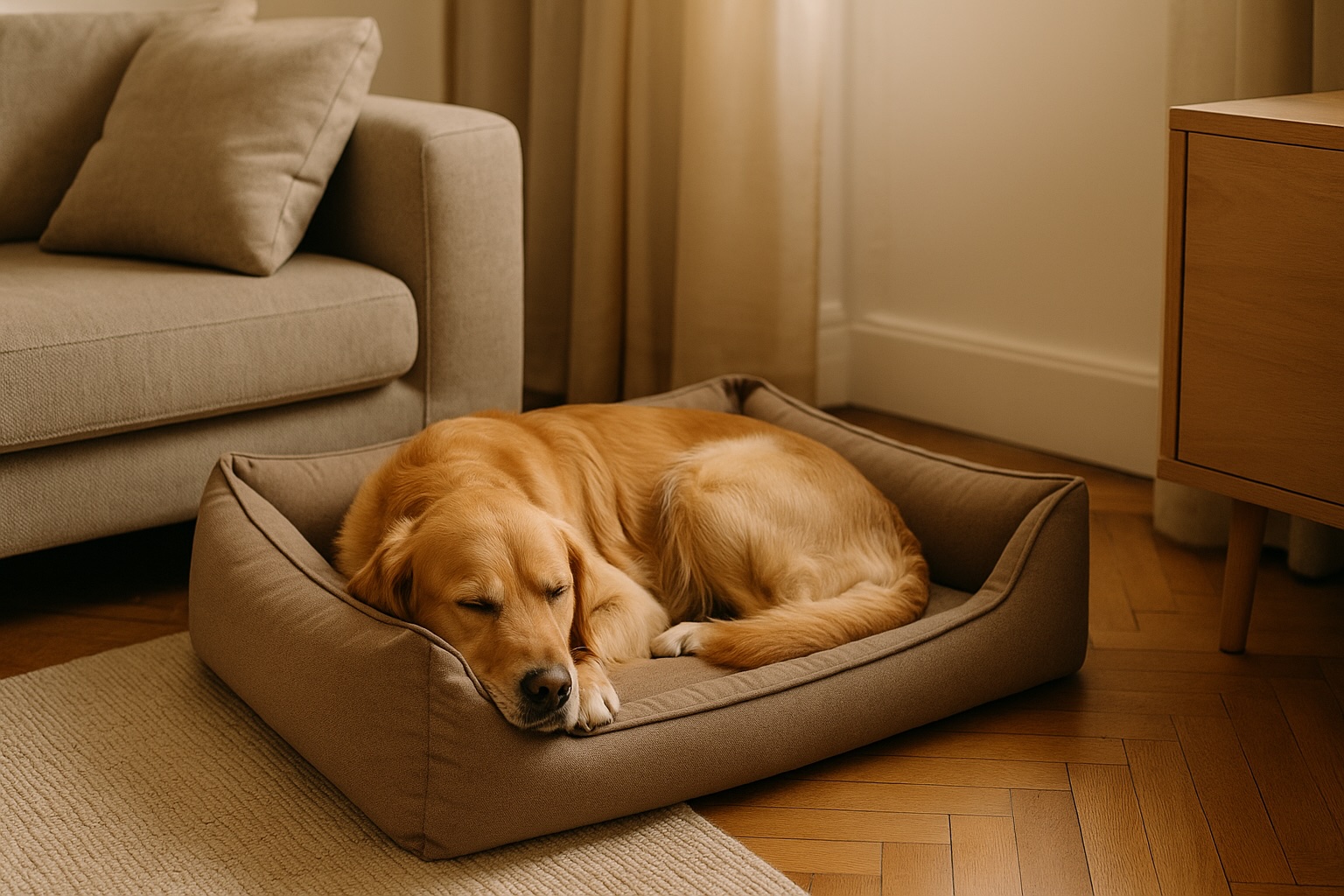 Il segreto della felicità? Forse una cuccia ben scelta